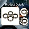4Pcs Trailer Axle Hub Wheel Seal Spare Part for RV