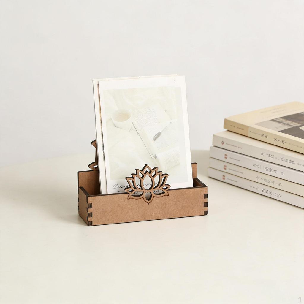 Holder, Display Stand, Vintage Sturdy Wooden Stand for Office, Women And Men.