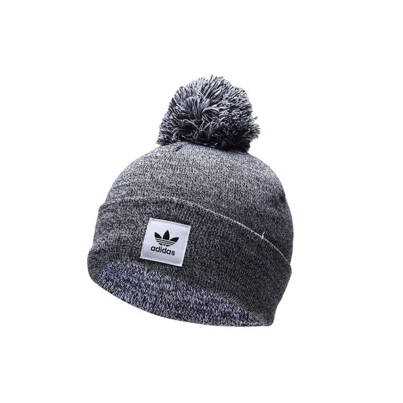 

Adidas Оригинальные акриловые шапки-бини унисекс Adidas ED8031 OSFM серый