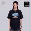 CHOCOOLATE Unisex Loose Fit Cotton Graphic Tee