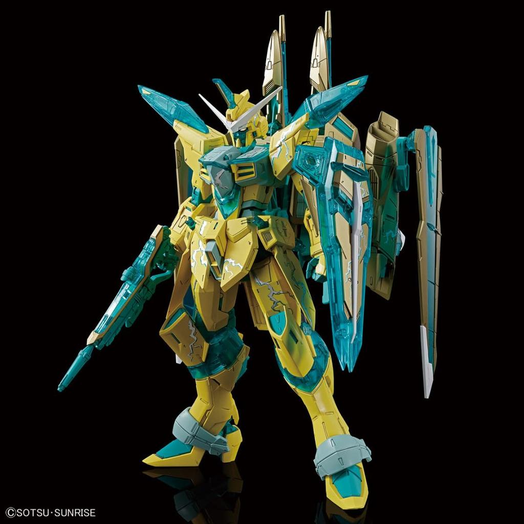 MG 1/100 Justice Gundam [CROSS CONTRAST COLORS/CLEAR GREEN] Event Limited