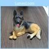 German Shepherd Resin Model For Car Ornament And Collectors Gift For Animal Lovers