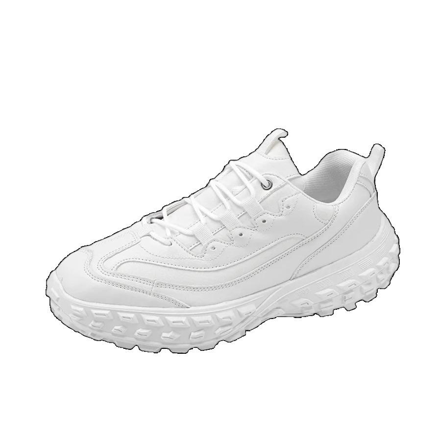 

2025 новые мужские кроссовки на толстой подошве, увеличивающие рост, нескользящие, повседневные, спортивные, для ходьбы, вулканизированные, мужские кроссовки для бега и ходьбы, мужская обувь 44 белый