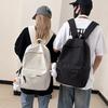 Schoolbag Backpack Men's Simple Travel Nylon Backpack Computer Bag Women's Leisure Junior High School High School Student School Bag Wholesale