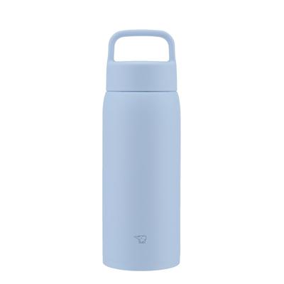 Zojirushi MahobinMug Water Bottle 800ml Handle Screw TypeSeamless 2 Care Points Frost Blue SU-DA80-AM