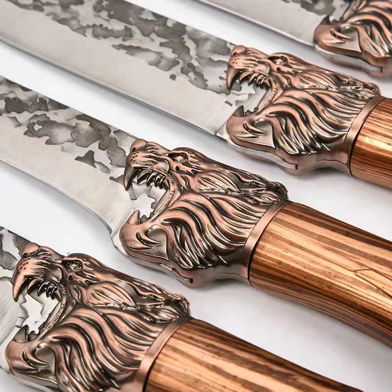 Schmieden Küchenmesser Haushalt Edelstahl Ausbeinmesser Schneiden Hackmesser Kochwerkzeug