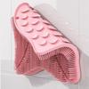 Factory Bathroom Antislip Mat Bath Brushes Scrubbers Bath Mats Body Dirt Removal Suction Cups Bath Wash Pad Bath Body Brushes