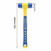 Shockproof Double-Sided Mallet Anti-Slip Small Hammer Mounted Hammer  Furniture Assembly