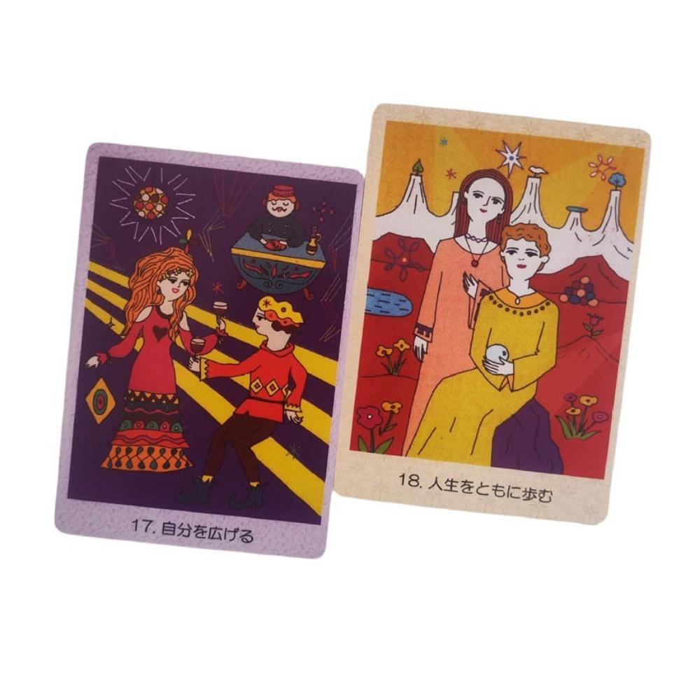 10.4*7.3cm Heartwarming Soul Oracle Deck Card Games Japanese Language 40 Pcs Cards