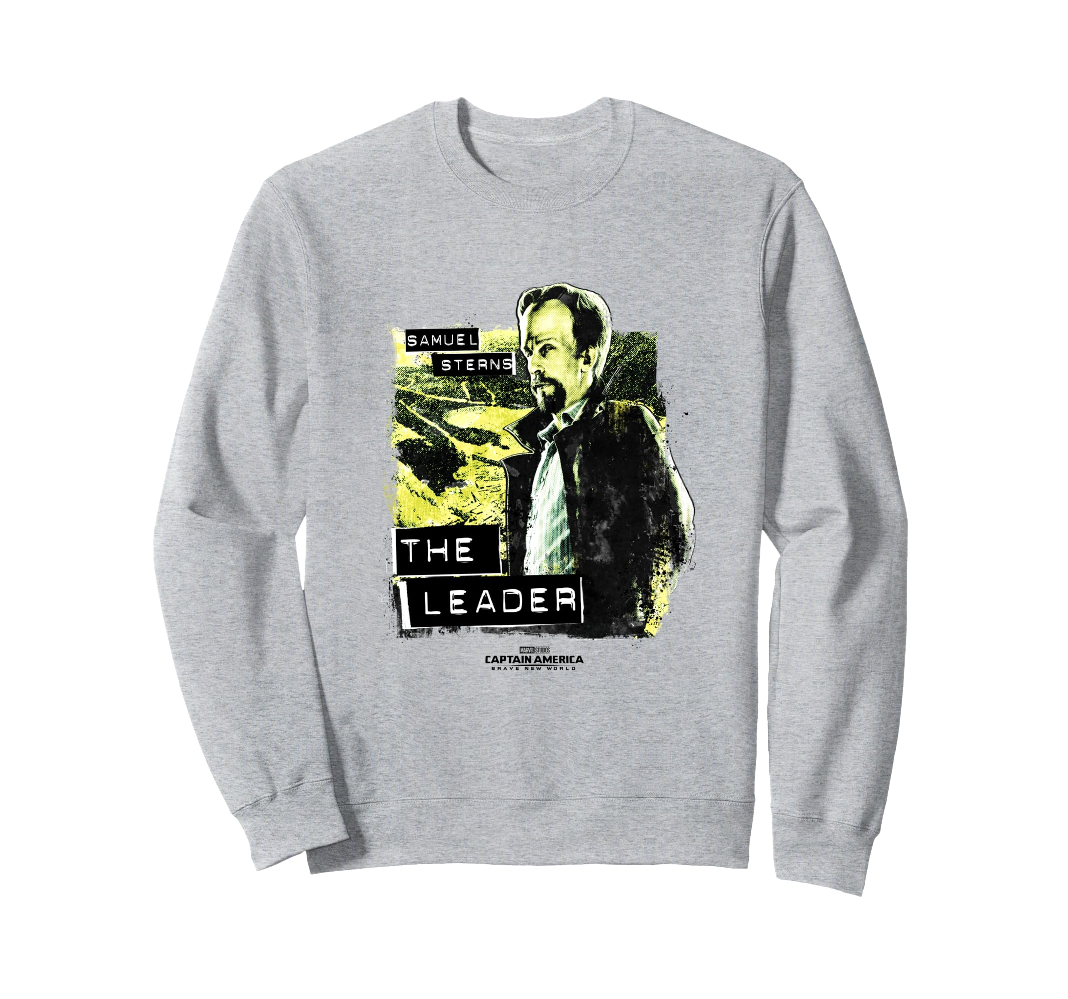 

Marvel Captain America: Brave New World Samuel Sterns Leader Sweatshirt