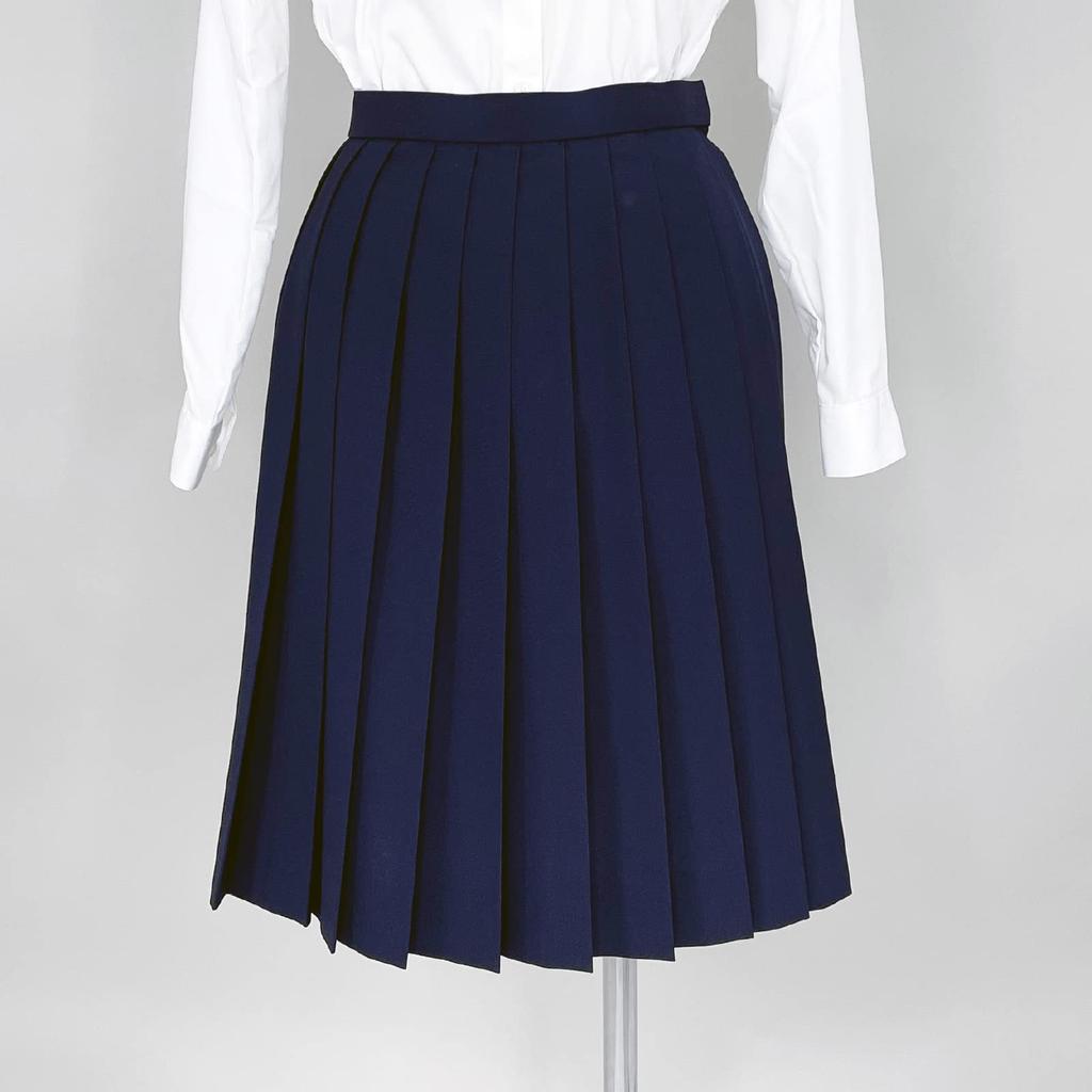 Letnia Odzież 24 Samochody Plisowana Spódnica 1386001 Długość 57cm Dziewczęca 88 Granatowa W69X Długość 57 [Vicester Girl]