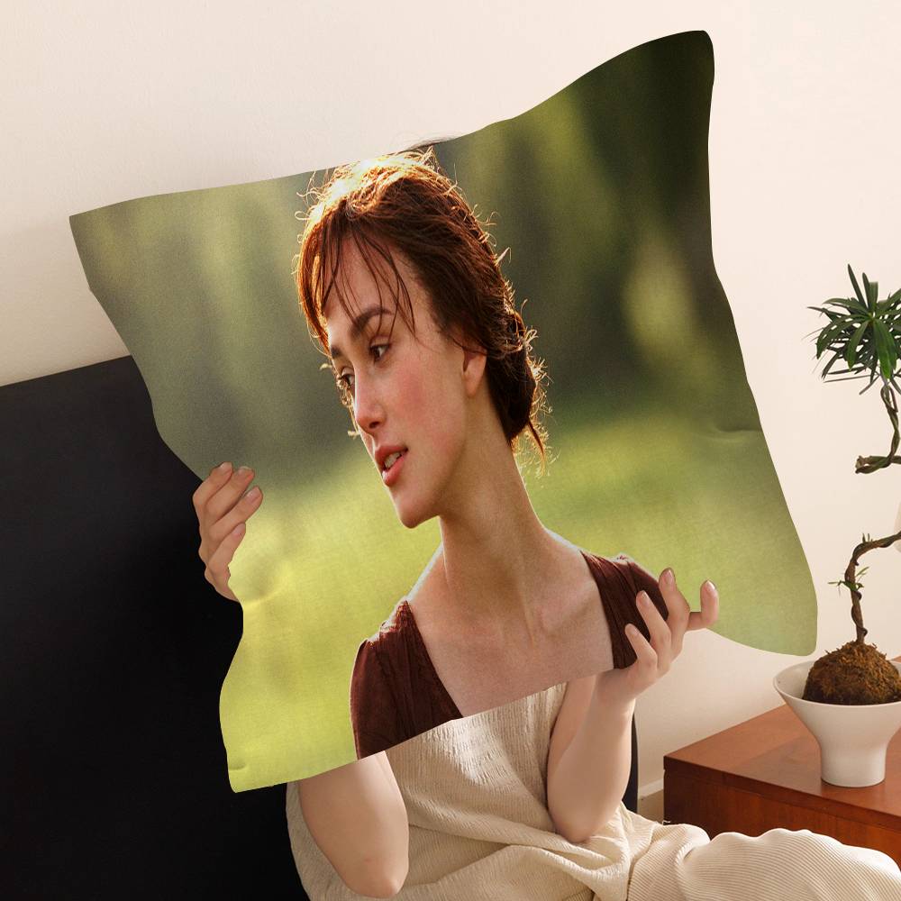 Classic Romance Movie Pride Prejudice Pillow Cushion Cover Pillowcase Living Room Sofa Home Decor Customized