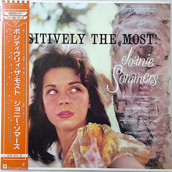 

LP Record JOANIE SOMMERS - Positively The Most P7708 WARNER BROS Japan Jazz