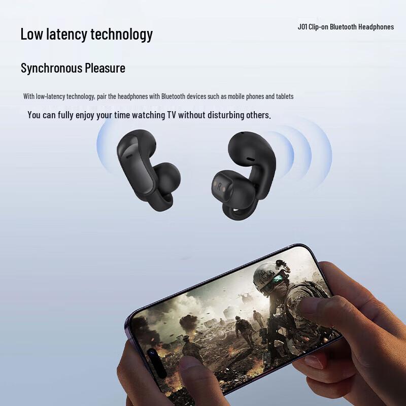 Newmine J01 Clip-On Earphones