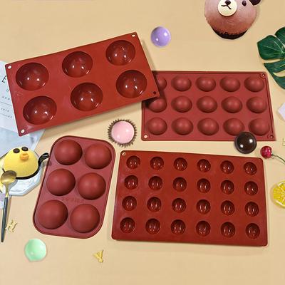 Pastry Mold Silicone Mold Chocolate Ball Mold Silicone Mold Lollipop Cake Mold