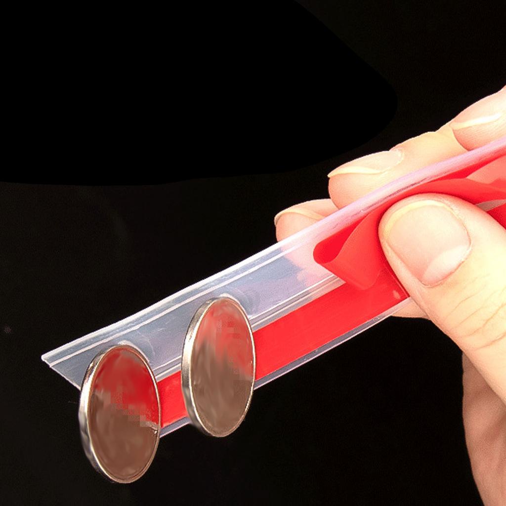 T Shaped Seal Strip Transparent Silicone Windproof Waterproof Double Sided Adhesive 6m Door Seal Str