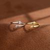 Adjustable Open Embrace Ring Fashion Fresh Couple Matching Rings Creative Personality Design