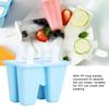 Homemade DIY Reusable Ice Cream Molds Reusable Ice Cream making tool Kitchen Accessories Blue4 Ice Cream Mold