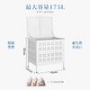 Trash Outdoor For Large Garbage Crow Prevents Stray Prevents Garbage Supports Dust For Home Effectively Utilizes Comes with Lid Assembly Can, 175L,