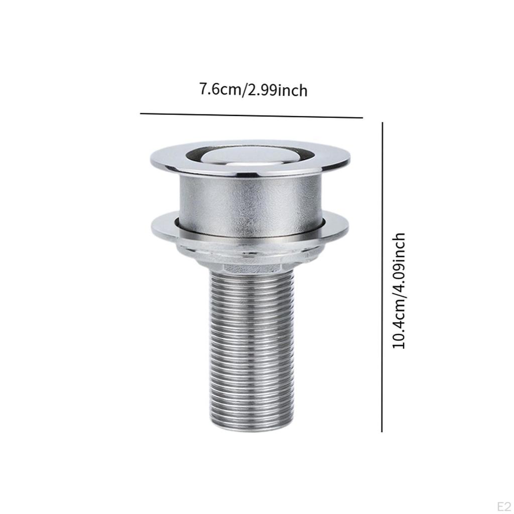 Thru Hull Fitting Professional Spare Parts 316 Stainless Steel Through Connector for Boat Hose