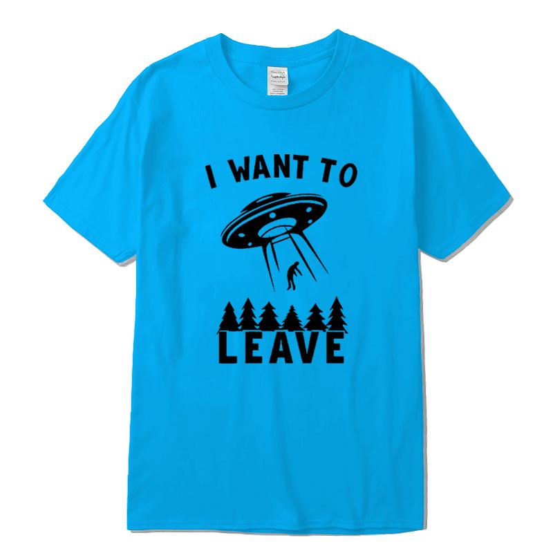 100 Cotton Casual Short Sleeved Spaceship Printing Funny T Shirt O Neck Knit Comfortable Fabric Street