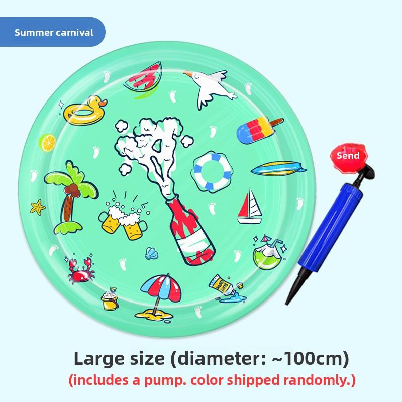Cross-border Inflatable Water Cushion Summer Cat & Dog Water Mattress with Water Filling Ice Pad Pet Toy