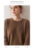 Lekasha Women's Soft Cashmere Round Neck Wool Knit Sweater