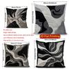 2D Modern Abstract Pattern Decorative Pillow Covers Pattern Cushion Cover Suitable For Sofa Bedroom Car Pillow Cover