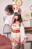 Clearstone SugarWhip Cosplay Halloween Shrine Maiden Bunny White Women's