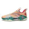 Anta Crazy Tide 5 Pro Stylish Comfortable Low-Top Nitrogen Technology Basketball Shoes Men Sneaker Peach-Orange 112421111-1