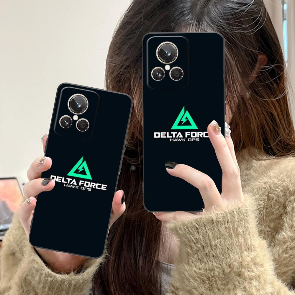 Game Delta Force Matte TPU Mobile Phone Case for Realme GT 8 Neo Pro C75 73 71 C67 65 C55 53 C35 31 C20 15 Colorful Cover