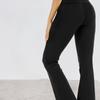 Autumn and Winter Velvet Thickened Horn Yoga Pants Women's Thin High Waist Hip Lift Shark Pants Sports Fitness Trousers