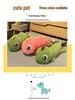 Big-Eyed Dinosaur Plush Sleep Pillow: Long-Legged Cuddly Doll Gift for Girls' Birthdays