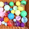 50Pcs 60-75Mm Tiny Empty Plastic Balls Capsule Toys Surprise Ball Container Prop Paintball Diy Making Things Models