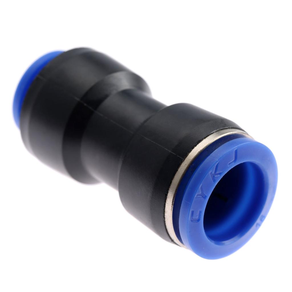 1Pc Plastic Pneumatic Fittings Push in Straight Reducer Connectors Water Hose Quick Connect for Air/Vacuum Water Hose 2 Ways