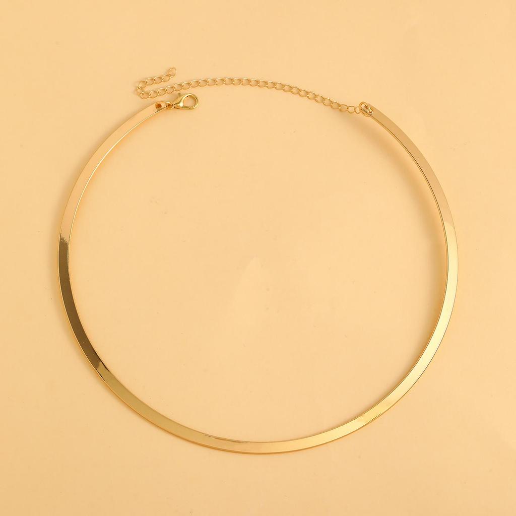 Stilvolles Minimalistisches Choker- & Ohrring-Set für Frauen - Europäisches & Amerikanisches Design
