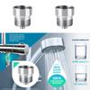 2 Pieces Water Flow Control for Valve Stainless Steel Water Saver for Shower Heads 1/2 Inch Shower Flow Limit Reducer