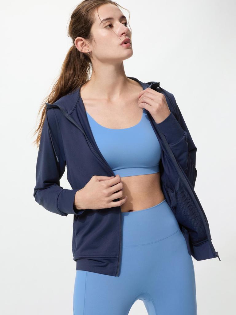 Uniqlo Japan Airism Uv Cut Mesh Parka  Long Sleeves 