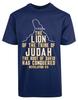 The Lion Of Tribe Of Judah New Unisexs Shirt Christians Jesus Religious Gifts Tees 2019 Unisex Tees