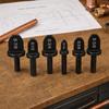 6pcs Triangle Shank Tube Expander Bit 6 Piece Set Copper Pipe Expander  Copper Pipe Repair