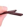 100pcs/packDisposable Three-Hole Coffee Straws Wooden Coffee Stirring Sticks Individually Packaged Hot Drinks Cold Drinks Juice