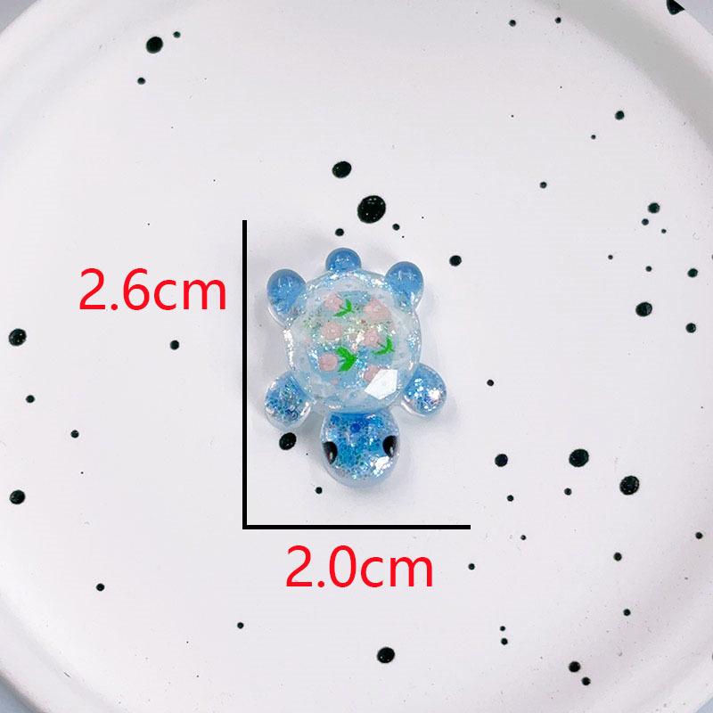 Flashing Resin Luminous Turtle Ornaments - Large & Small DIY Accessories