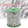 60mCelsiusroll Electroplating Pearl Wire Beads Garland String   Wedding Decoration 3mm+8mm(golden)