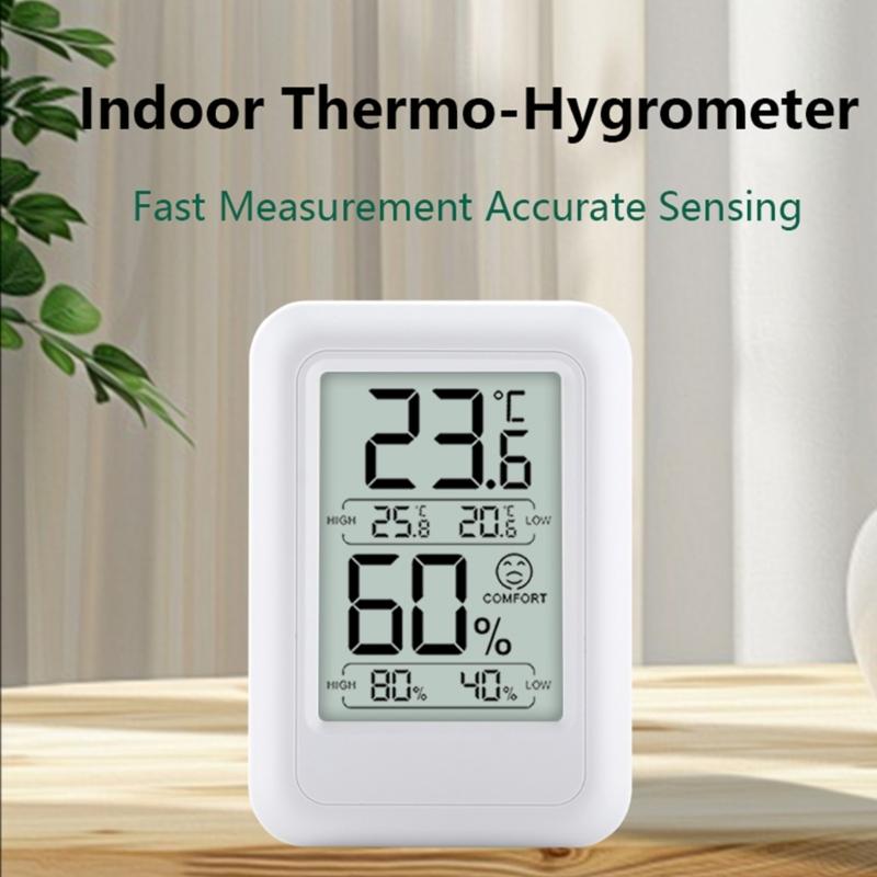 High Precisions Indoor Thermometers Hygrometer Fast Responses Double Display Humidity Temperature Monitor Easy Read