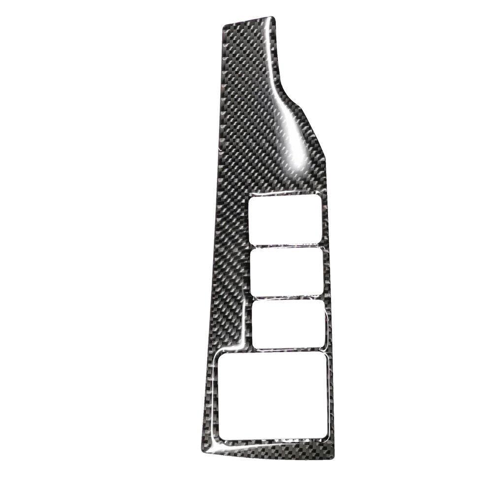 For Toyota Corolla 2014-2018 Carbon Fiber Headlight Switch Panel Sticker Trim