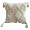 Pillowcase Stylish Bohemian Ethnic Tassel Design Thickened Embroidered Sofa Bedside Cushion Office