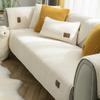 1pc Sherpa Fleece Sofa Cover Slipcover for Livingroom Super Soft Warm Plush Sectional Couch Cover Thick Fuzzy Non Slip