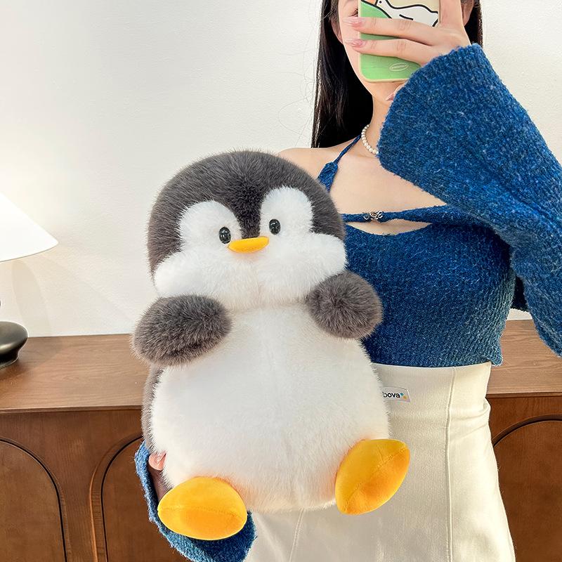 

New Cute Dundu Series Penguin Panda Doll Plush Toy Raccoon Elephant Children s Doll Gift 38 cm (0.5kg)
