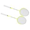 Badminton Rackets Set One Piece Racket Body Iron Alloy Nylon 12pcs Foam Plastic Badminton Sport Rackets Set
