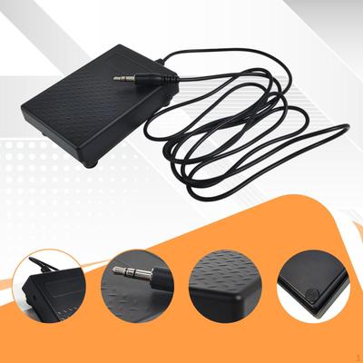 Electronic Piano Damper Sustain Pedal with Cable 1.7M Accessory Heavy Duty Versatile 3.5mm Jack